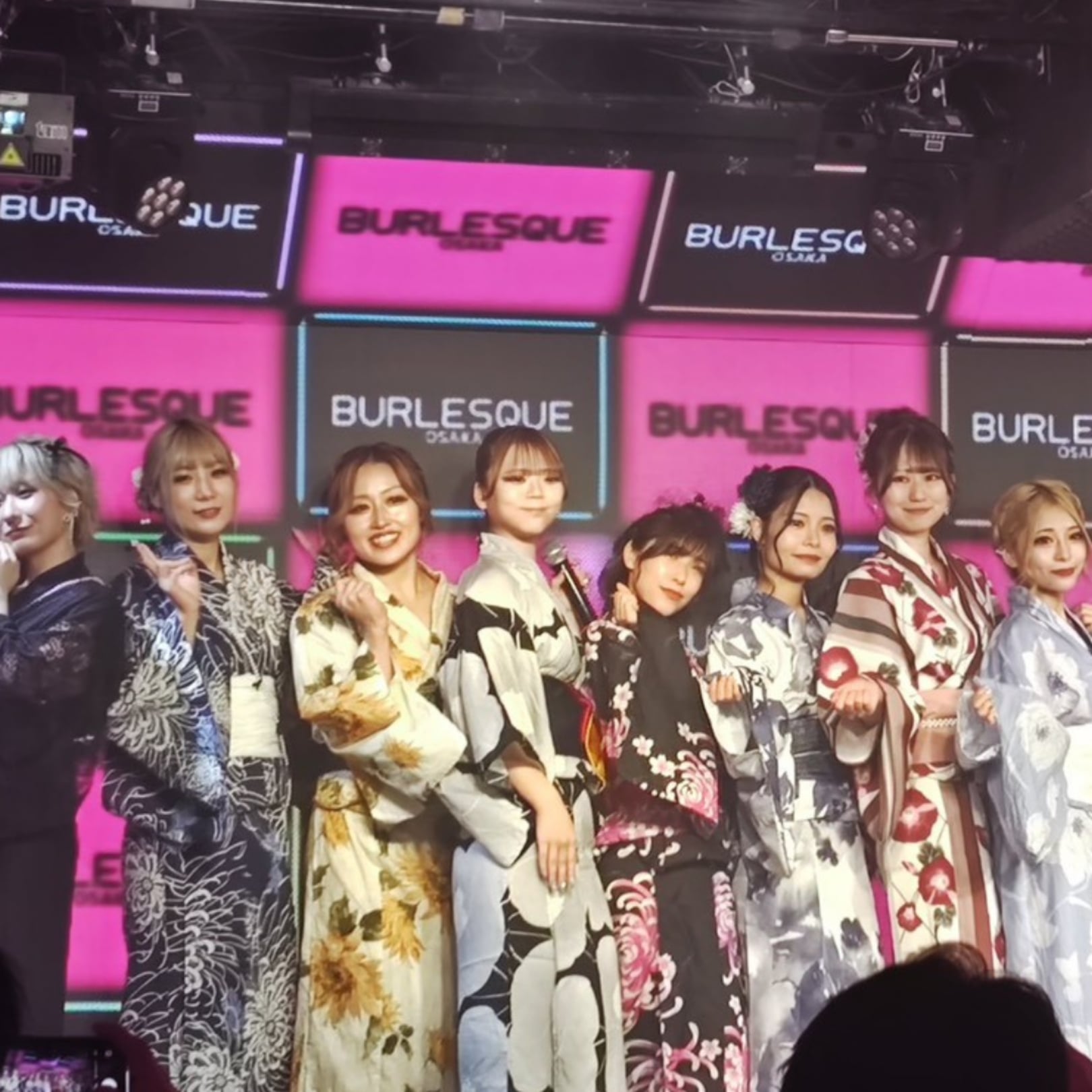 バーレスク大坂ショー写真